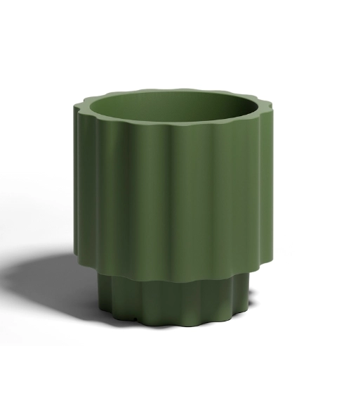 Donica Ribbo 55 butelkowa zieleń